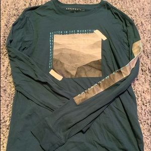 green long sleeve from Aeropostale